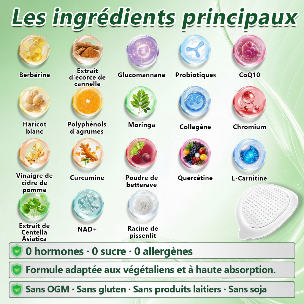30 % de réduction👩⚕️| 𝑴𝙐𝗥𝓦O𝙉® 𝑴-B-𝑵 Patch métabolique Nano Fusion 10-en-1 | 💟 Appuyé par la science | Formule 10-en-1 | Résultats en 7 jours❤️