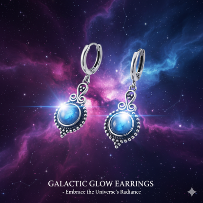 Boucles d'oreilles élégantes en cyanite naturelle - Bijoux vintage en argent 925 pour les mariages et les occasions spéciales
